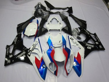 09-14 Alien Blau & Weiß S1000RR Motorrad Verkleidung