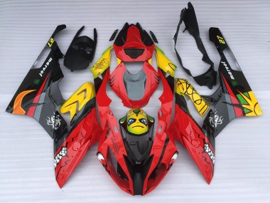 09-14 Alien Blau & Weiß S1000RR Motorrad Verkleidung