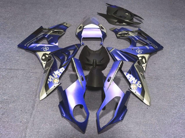 09-14 Alien Blau & Weiß S1000RR Motorrad Verkleidung