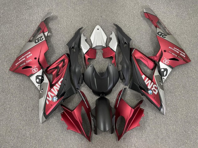 09-14 Alien Blau & Weiß S1000RR Motorrad Verkleidung