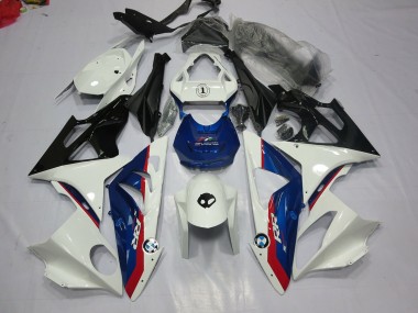 09-14 Alien Blau & Weiß S1000RR Motorrad Verkleidung