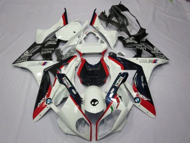 09-14 Alien Blau & Weiß S1000RR Motorrad Verkleidung