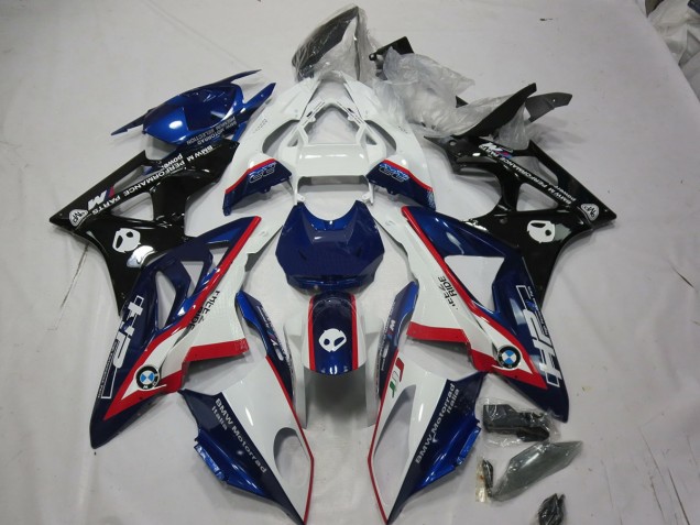 09-14 Alien Blau & Weiß S1000RR Motorrad Verkleidung