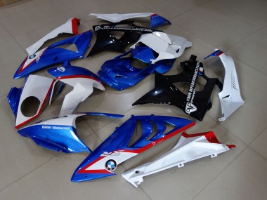 09-14 Alien Blau & Weiß S1000RR Motorrad Verkleidung