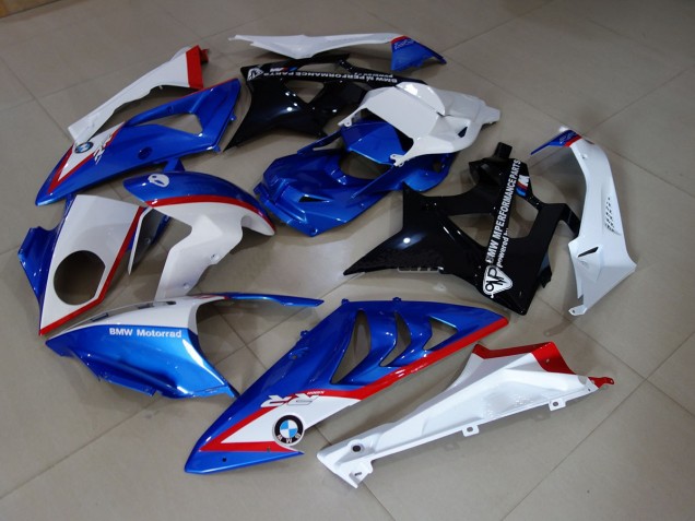09-14 Alien Blau & Weiß S1000RR Motorrad Verkleidung 09-14 Alien Blau & Weiß S1000RR Motorrad Verkleidung