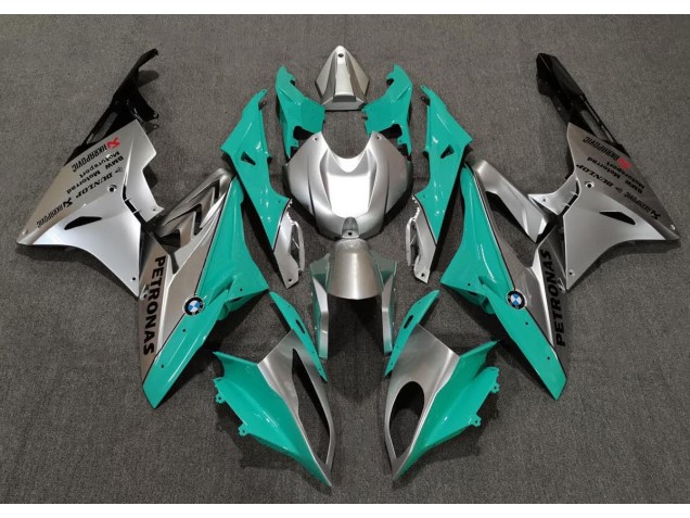 09-14 Alien Blau & Weiß S1000RR Motorrad Verkleidung