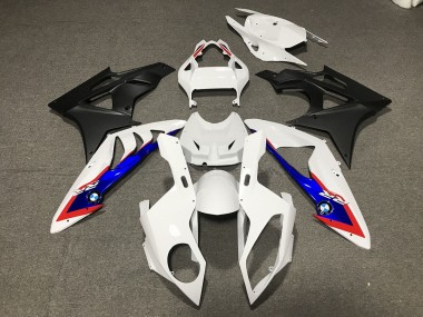09-14 Alien Blau & Weiß S1000RR Motorrad Verkleidung