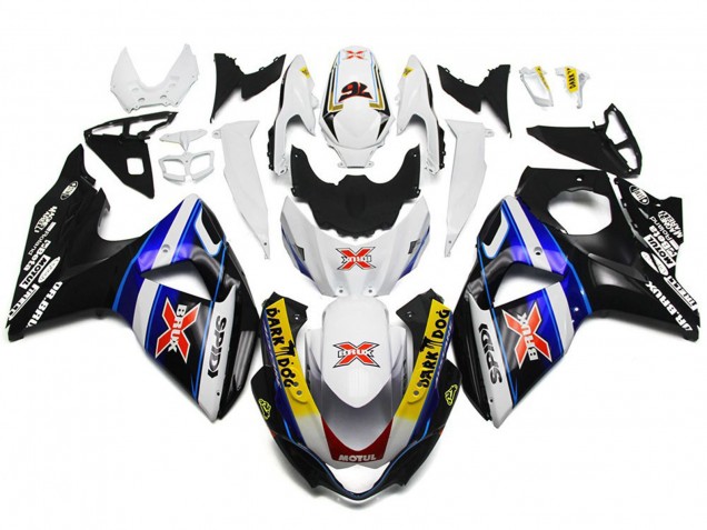 09-16 Benutzerdefinierter Spidi Dark Dog GSXR 1000 Motorrad Verkleidung 09-16 Benutzerdefinierter Spidi Dark Dog GSXR 1000 Motorrad Verkleidung