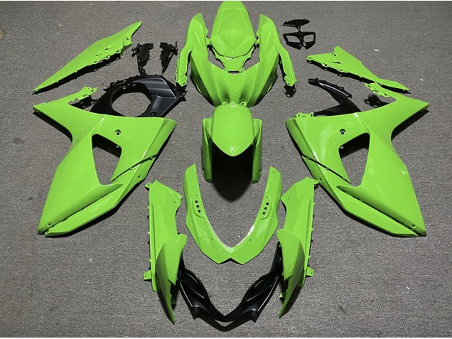 09-16 Glanzgrün GSXR 1000 Motorrad Verkleidung 09-16 Glanzgrün GSXR 1000 Motorrad Verkleidung
