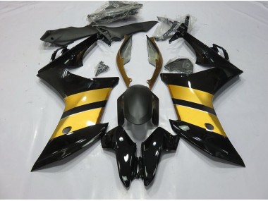 11-12 Goldschwarzes Cbr-Design CBR600F Motorrad Verkleidung