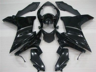 11-12 Schwarz Glänzend CBR600F Motorrad Verkleidung