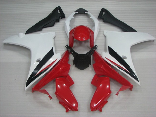 11-12 Weiß Schwarz & Rot CBR600F Motorrad Verkleidung 11-12 Weiß Schwarz & Rot CBR600F Motorrad Verkleidung