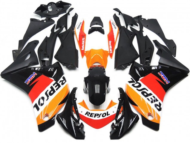 11-14 Glanz Repsol CBR250RR Motorrad Verkleidung