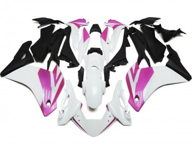 11-14 Rosa & Weißer Glanz CBR250RR Motorrad Verkleidung