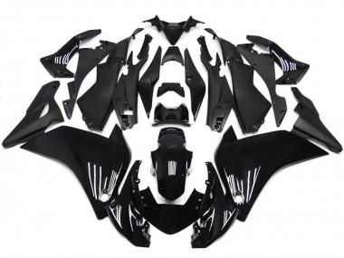 11-14 Schwarz Rot Glänzend R CBR250RR Motorrad Verkleidung