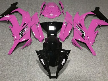11-15 Glanzrosa & Logos ZX10R Motorrad Verkleidung