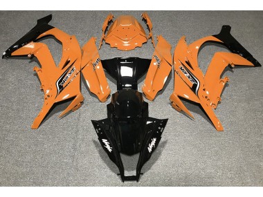 11-15 Orange Glänzend & Logos ZX10R Motorrad Verkleidung