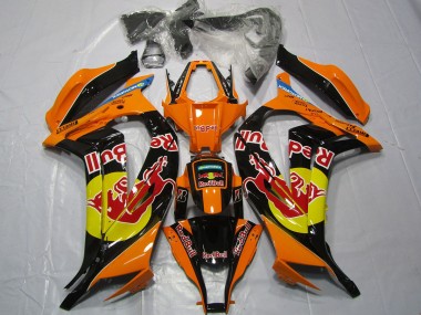 11-15 Orangerot Bull ZX10R Motorrad Verkleidung