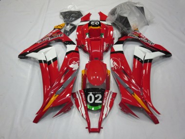 11-15 Rot 02 ZX10R Motorrad Verkleidung