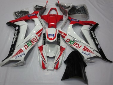 11-15 Rot Weiß Schwarz ZX10R Motorrad Verkleidung