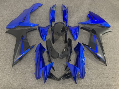 11-24 Blau Schwarz & Grau GSXR 600-750 Motorrad Verkleidung