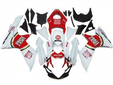 11-24 Lucky Strike Mit Goldenem Kreis GSXR 600-750 Motorrad Verkleidung