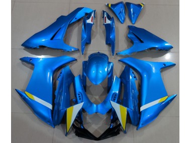 11-24 Vollglanz Hellblau GSXR 600-750 Motorrad Verkleidung