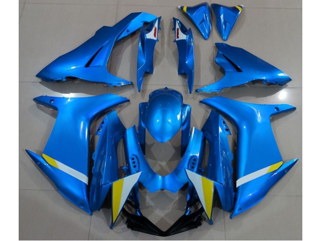 11-24 Vollglanz Hellblau GSXR 600-750 Motorrad Verkleidung