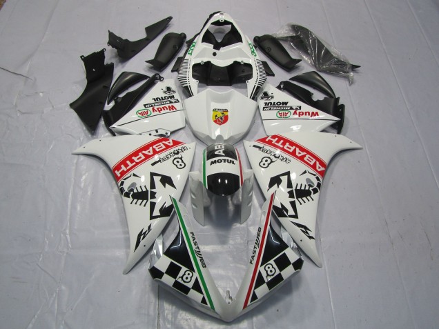 12-14 Abarth R1 Motorrad Verkleidung