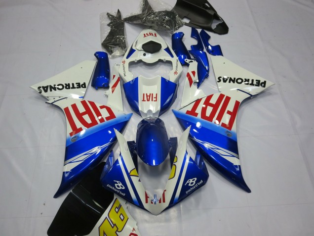 12-14 Fiat Mit Hellblau R1 Motorrad Verkleidung