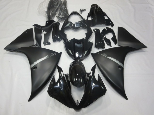 12-14 Matt Schwarz R1 Motorrad Verkleidung 12-14 Matt Schwarz R1 Motorrad Verkleidung