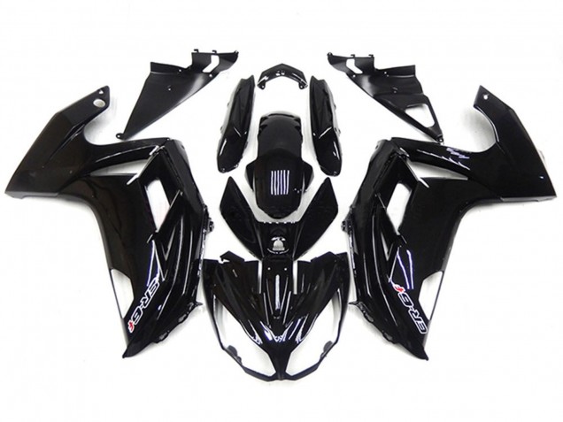 12-14 Schwarz Glänzend ER6F Motorrad Verkleidung 12-14 Schwarz Glänzend ER6F Motorrad Verkleidung