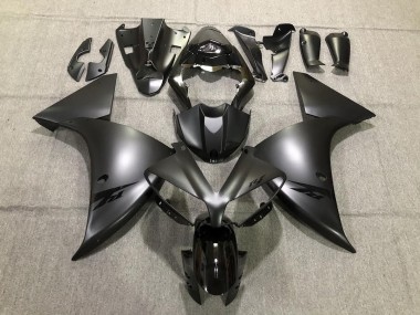12-14 Total Schwarz R1 Motorrad Verkleidung