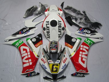 12-16 Givi Playboy CBR1000RR Motorrad Verkleidung