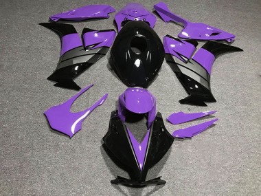 12-16 Glanz Lila Schwarz & Grau CBR1000RR Motorrad Verkleidung