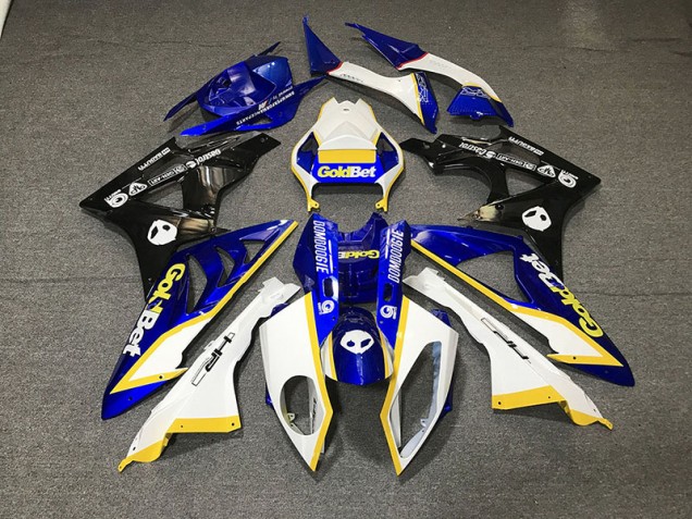 12-16 Glänzend Weiß & Blau CBR1000RR Motorrad Verkleidung