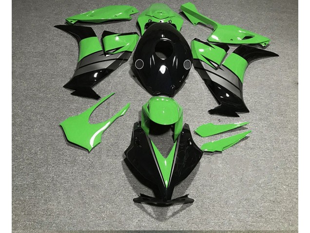 12-16 Glänzend Grün Schwarz & Grau CBR1000RR Motorrad Verkleidung