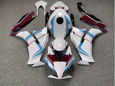 12-16 Glänzend Hellblau & Kastanienbraun CBR1000RR Motorrad Verkleidung