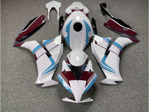 12-16 Glänzend Hellblau & Kastanienbraun CBR1000RR Motorrad Verkleidung 12-16 Glänzend Hellblau & Kastanienbraun CBR1000RR Motorrad Verkleidung