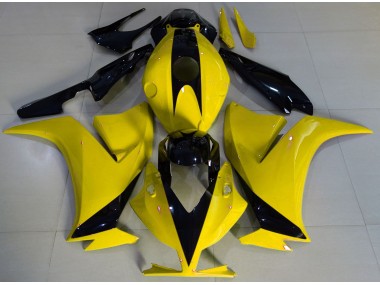 12-16 Glänzendes Gelb & Schwarz CBR1000RR Motorrad Verkleidung