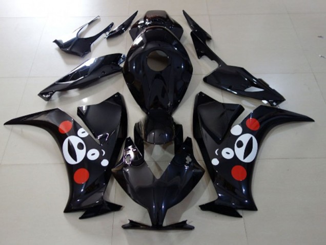 12-16 Glänzendes Schwarzes Funky-Design CBR1000RR Motorrad Verkleidung