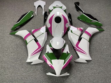 12-16 Glanzrosa & Grün CBR1000RR Motorrad Verkleidung