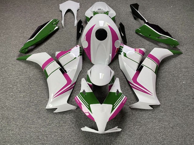 12-16 Glanzrosa & Grün CBR1000RR Motorrad Verkleidung 12-16 Glanzrosa & Grün CBR1000RR Motorrad Verkleidung