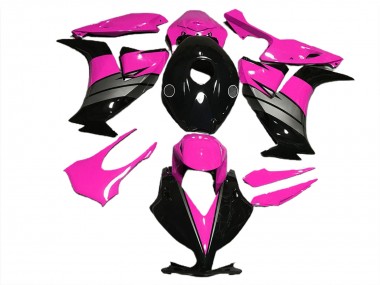12-16 Glanzrosa Schwarz & Grau CBR1000RR Motorrad Verkleidung