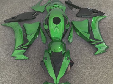 12-16 Grün-Schwarz-Stil CBR1000RR Motorrad Verkleidung