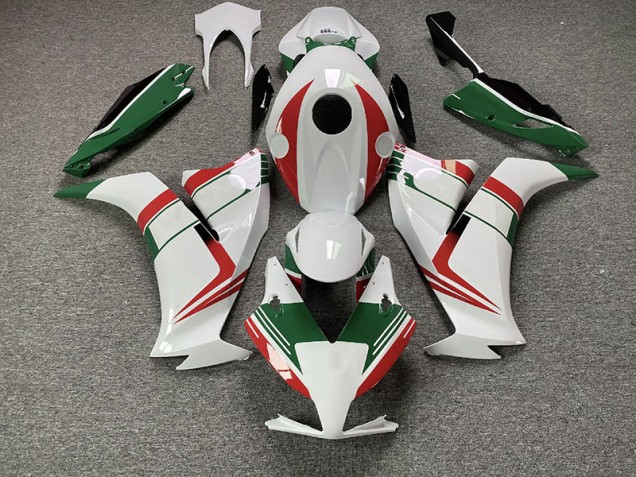 12-16 Rot Glänzend & Grün CBR1000RR Motorrad Verkleidung