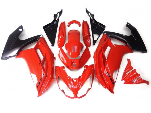 12-16 Rot Schwarz Ninja 650R Motorrad Verkleidung 12-16 Rot Schwarz Ninja 650R Motorrad Verkleidung