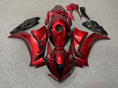 12-16 Rot & Schwarz Stil CBR1000RR Motorrad Verkleidung
