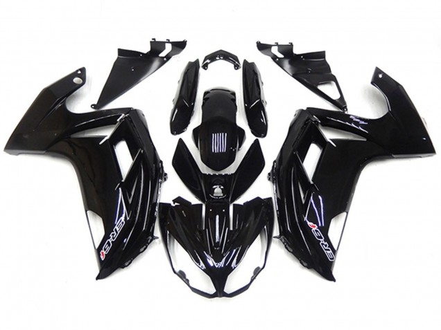 12-16 Schwarz Glänzend Ninja 650R Motorrad Verkleidung