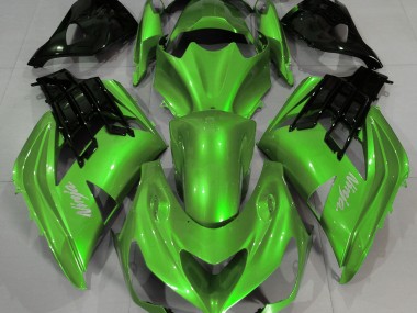 12-21 Flüssiges Grün ZX14R Motorrad Verkleidung